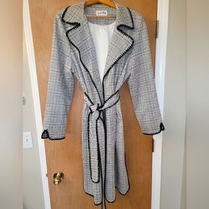 Printed wrap coat